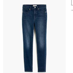 NWT Madewell 9" Mid-Rise Skinny Jeans - Millis Wash